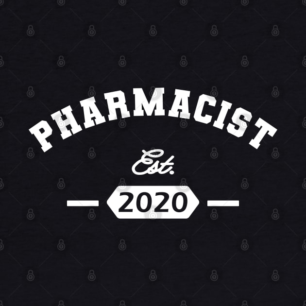 Pharmacist Est. 2020 by KC Happy Shop